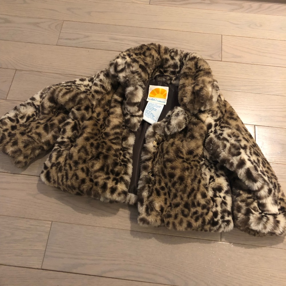 C&C California leopard jacket